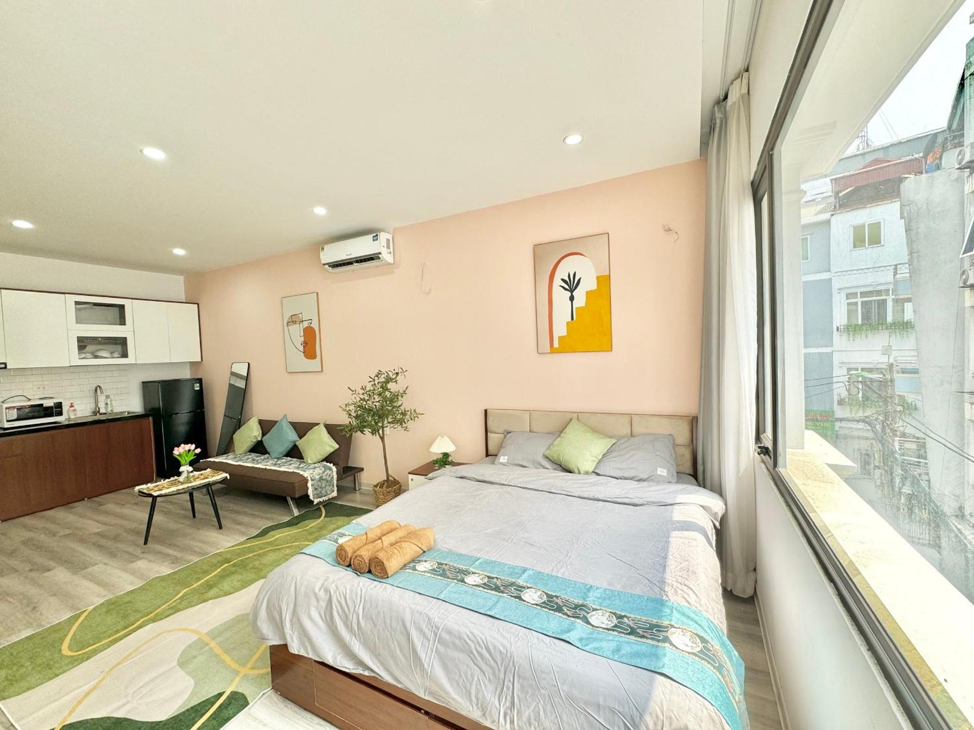 Modern & Comfy Apartment 河内 外观 照片