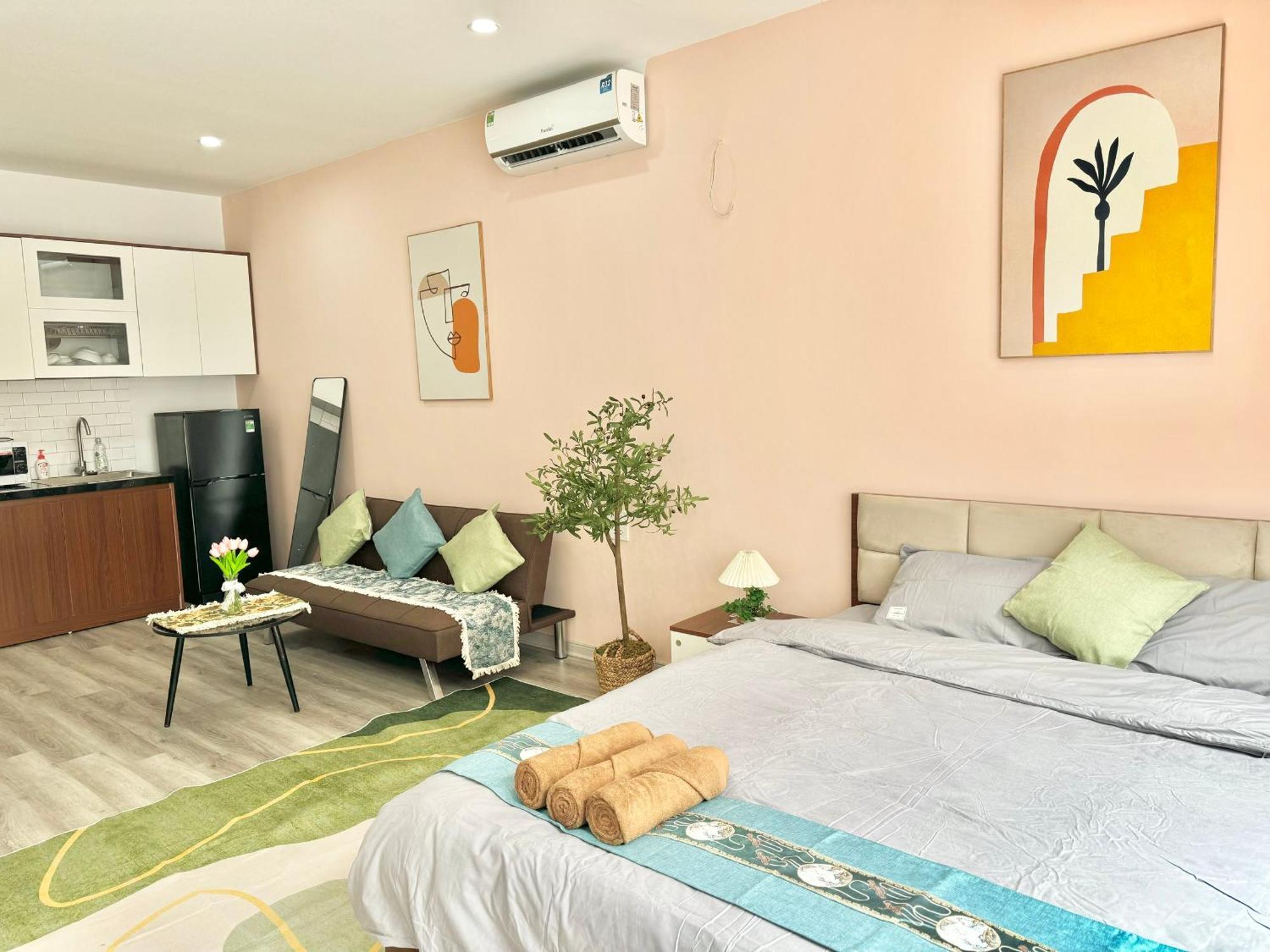 Modern & Comfy Apartment 河内 外观 照片